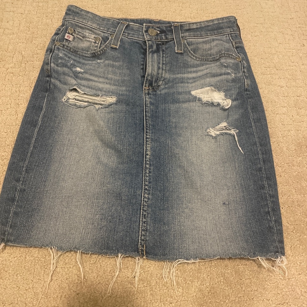 AG Denim Skirt